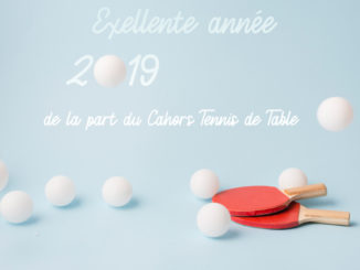 Voeux 2019 du club de ping pong de Cahors